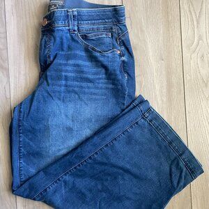 Democracy AB Technology Wide Leg Trouser Jeans Size 18W Women's Plus